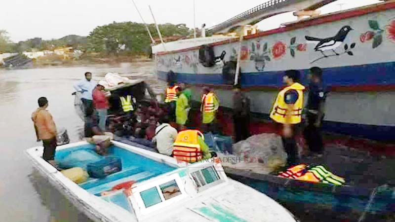 শরীয়তপুর ১৩২ কেজী ইলিশ সহ ৪৭ জেলে আটক