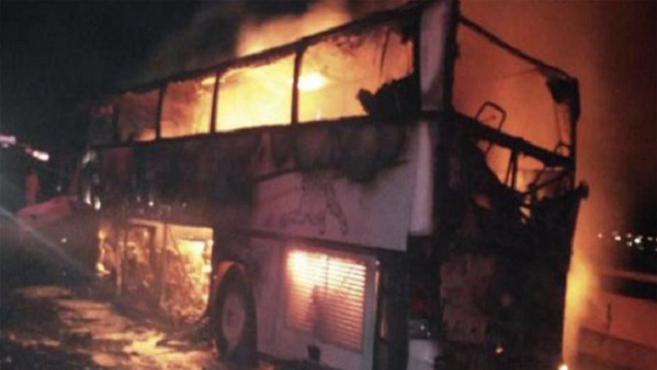 সৌদিতে বাসে আগুন লেগে ৩৫ ওমরাহযাত্রী নিহত