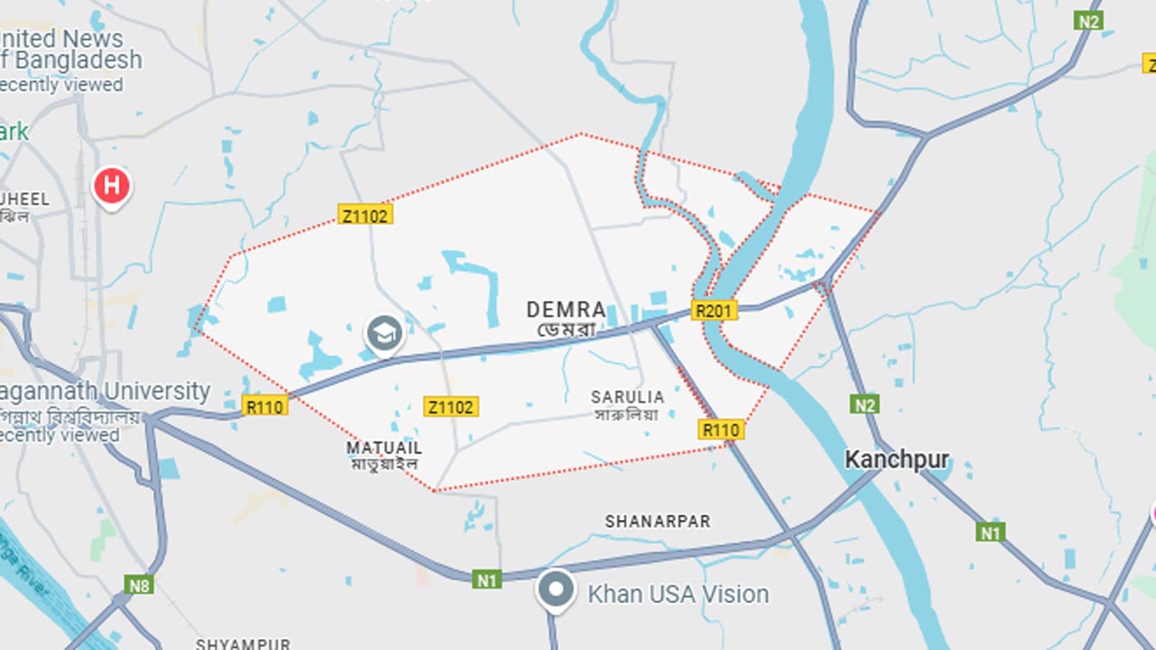 ডেমরায় লেগুনার ধাক্কায় মোটরসাইকেল আরোহী নিহত