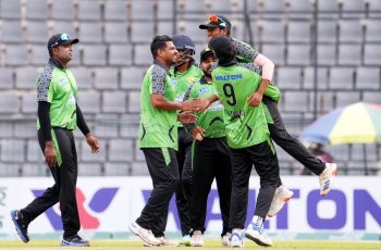 ঢাকা মেট্রোকে হারিয়ে ফাইনালে রংপুর