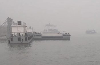 ৮ ঘণ্টা পর শরীয়তপুর-চাঁদপুর নৌ রুটে ফেরি চলাচল শুরু