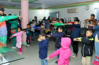 ডিআরইউ সদস্য-সন্তানদের চাইনিজ মার্শাল আর্ট প্রশিক্ষণ শুরু