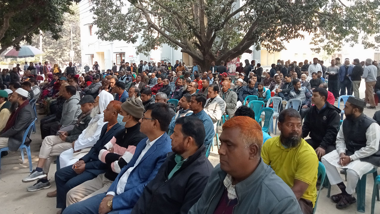 পোষ্য কোটা বহালের দাবিতে রাবিতে অবস্থান ধর্মঘট