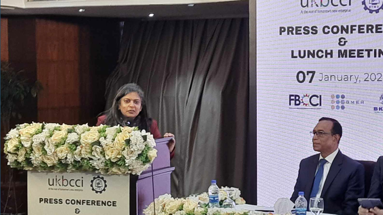 যুক্তরাজ্যের সঙ্গে এফটিএ করার তাগিদ রুপা হকের